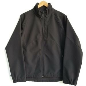 Black Diamond Men's XL Soft Shell Black Jacket Full Zip Fleece Lined